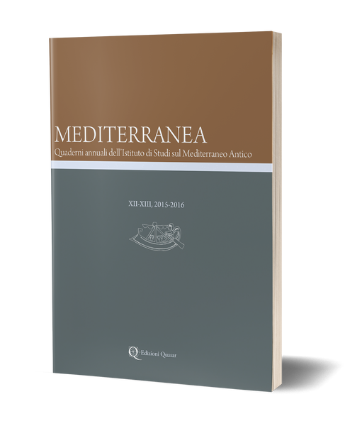 Mediterranea XII-XIII, 2015-2016