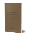Opuscula I (1981)
