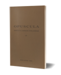Opuscula III (1986)