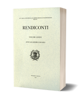 Rendiconti, Vol. LXXXVI. Anno Accademico 2013-2014