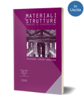 Materiali e Strutture, n.s., a. XIII, numero 25, 2024. Proteggere Coprire Conservare