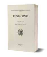 Rendiconti, Vol. XCIV. Anno Accademico 2021-2022
