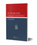 Studi Micenei ed Egeo-Anatolici - Nuova Serie, 10, 2024