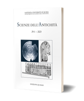 Scienze dell’Antichità 29.1 - Ricerche del Dipartimento