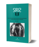 Siris. Studi e ricerche della Scuola di Specializzazione in Beni Archeologici di Matera - 24, 2024