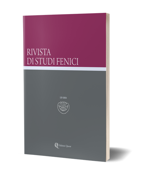 Rivista di Studi Fenici LII - 2024