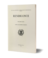 Rendiconti, Vol. XCIII. Anno Accademico 2020-2021