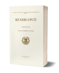 Rendiconti, Vol. XCII. Anno Accademico 2019-2020