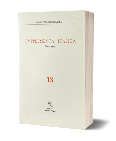 Supplementa Italica 13