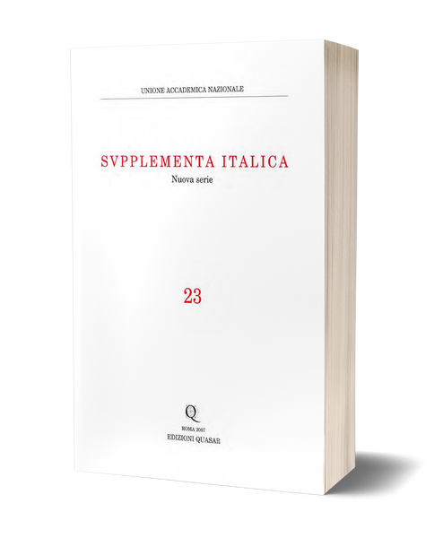 Supplementa Italica 23