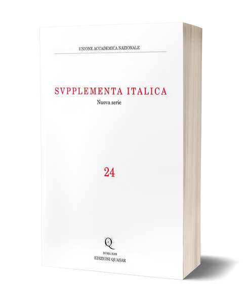 Supplementa Italica 24