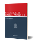 Studi Micenei ed Egeo-Anatolici - Nuova Serie, 3, 2017