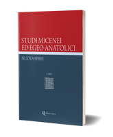 Studi Micenei ed Egeo-Anatolici - Nuova Serie, 7, 2021