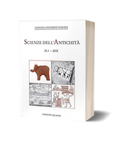 Scienze dell'Antichità 24.1 - Ricerche del Dipartimento