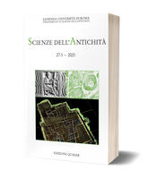 Scienze dell'Antichità 27.1 - Ricerche del Dipartimento