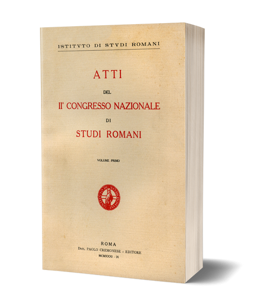 Atti del II Congresso Nazionale di Studi Romani