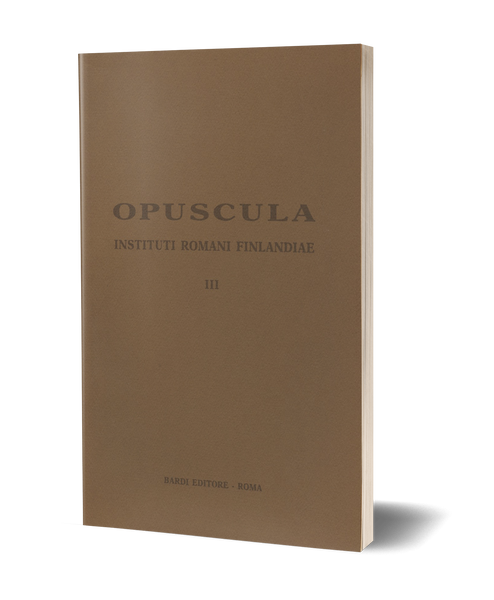 Opuscula III (1986)