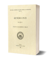 Rendiconti, Vol. V. Annata Accademica 1926-1927