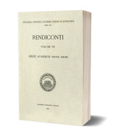 Rendiconti, Vol. VII. Annate Accademiche 1929-1930, 1930-1931
