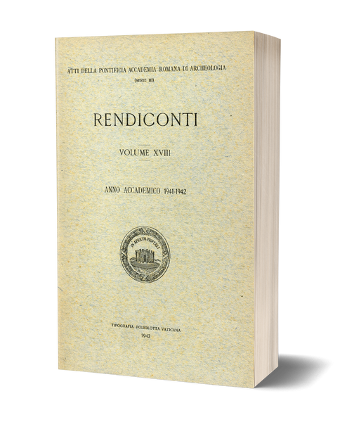 Rendiconti, Vol. XVIII. Anno Accademico 1941-1942