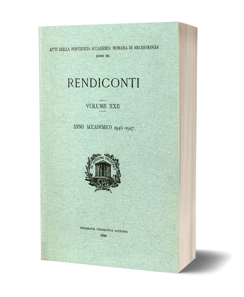 Rendiconti, Vol. XXII. Anno Accademico 1946-1947