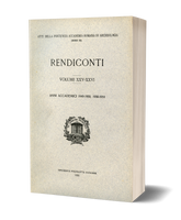 Rendiconti, Vol. XXV-XXVI. Anni Accademici 1949-1950 e 1950-1951