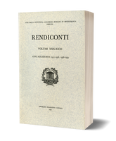 Rendiconti, Vol. XXX-XXXI. Anni Accademici 1957-1958, 1958-1959