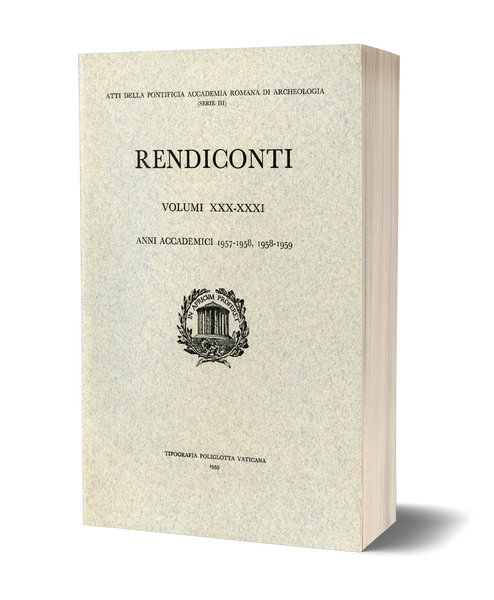 Rendiconti, Vol. XXX-XXXI. Anni Accademici 1957-1958, 1958-1959