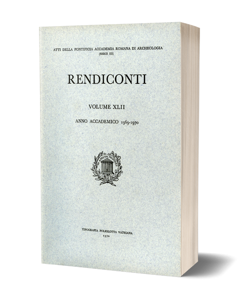 Rendiconti, Vol. XLII. Anno Accademico 1969-1970