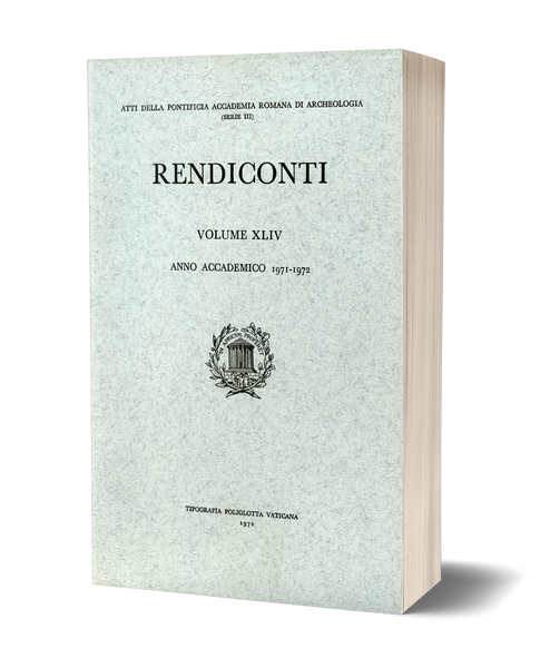 Rendiconti, Vol. XLIV. Anno Accademico 1971-1972