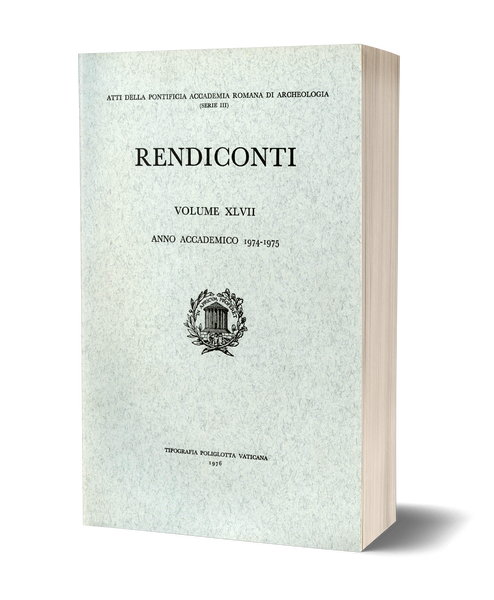 Rendiconti, Vol. XLVII. Anno Accademico 1974-1975