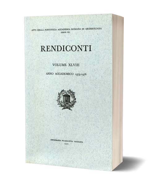 Rendiconti, Vol. XLVIII. Anno Accademico 1975-1976