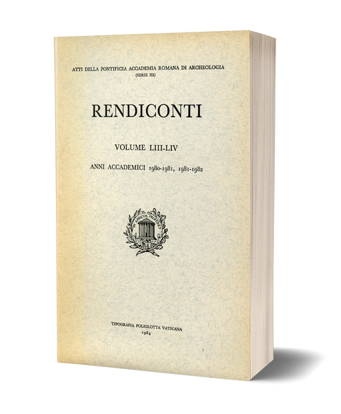 Rendiconti, Vol. LIII-LIV. Anni Accademici 1980-1981 e 1981-1982
