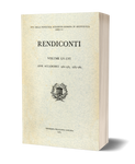 Rendiconti, Vol. LV-LVI. Anni Accademici 1982-1983 e 1983-1984