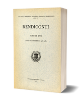 Rendiconti, Vol. LVII. Anno Accademico 1984-1985