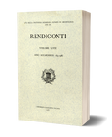 Rendiconti, Vol. LVIII. Anno Accademico 1985-1986