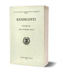 Rendiconti, Vol. LIX. Anno Accademico 1986-1987