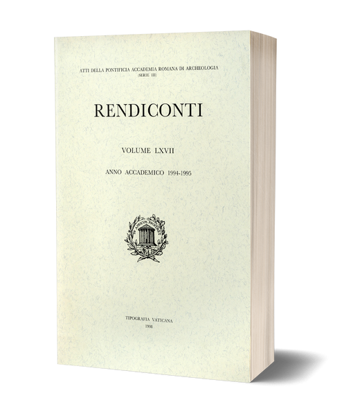 Rendiconti, Vol. LXVII. Anno Accademico 1994-1995