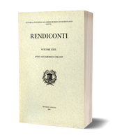 Rendiconti, Vol. LXIX. Anno Accademico 1996-1997