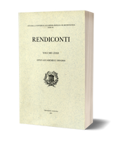 Rendiconti, Vol. LXXII. Anno Accademico 1999-2000