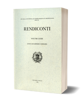 Rendiconti, Vol. LXXIII. Anno Accademico 2000-2001