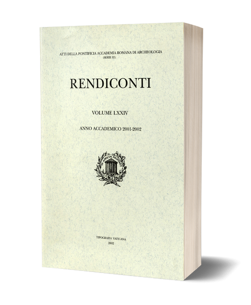 Rendiconti, Vol. LXXIV. Anno Accademico 2001-2002