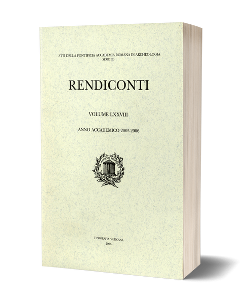 Rendiconti, Vol. LXXVIII. Anno Accademico 2005-2006