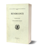 Rendiconti, Vol. LXXIX. Anno Accademico 2006-2007