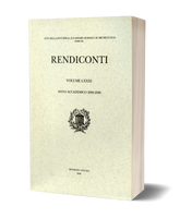 Rendiconti, Vol. LXXXI. Anno Accademico 2008-2009