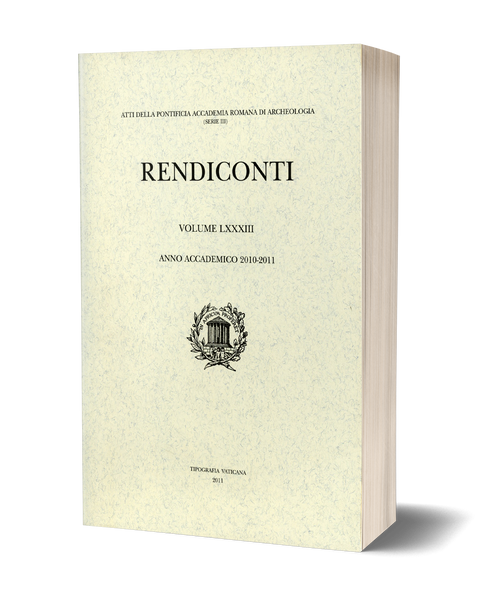 Rendiconti, Vol. LXXXIII. Anno Accademico 2010-2011