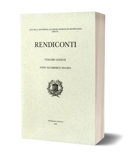 Rendiconti, Vol. LXXXVII. Anno Accademico 2014-2015