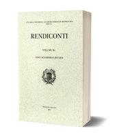 Rendiconti, Vol. XC. Anno Accademico 2017-2018